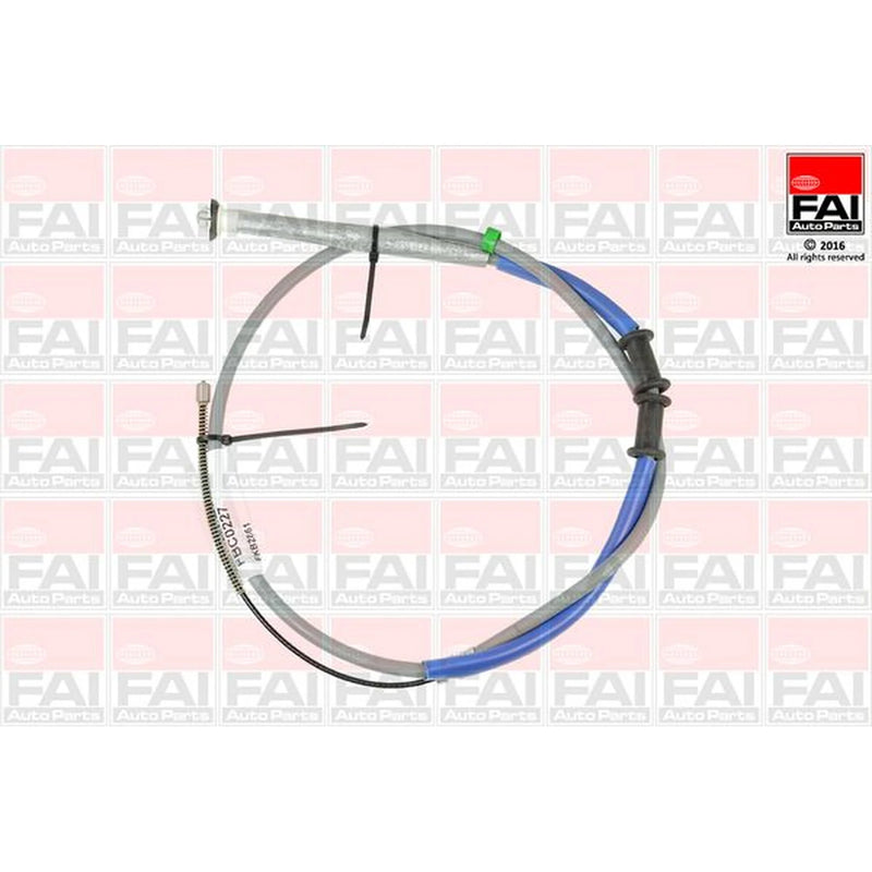 FAI Handbrake Cable Right Rear fits Fiat Grande Punto 2005-2015 1.3 1.4