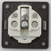 Berker 13A 250VAC 3-Pin Socket Outlet in Black Matt Finish Berker - Dynamic Drive