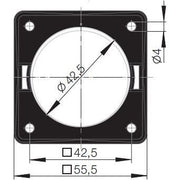 Berker 13A 250VAC 3-Pin Socket Outlet in Black Matt Finish Berker - Dynamic Drive