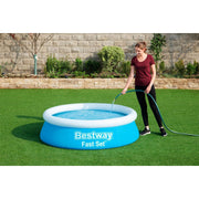Bestway 6Ft X 20 inch Fast Set Swimming Pool Paddling Water Garden Fun Kids Bestway - Dynamic Drive