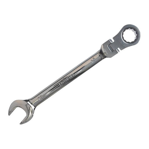 Faithfull Ratchet Combination Spanner Flex Head CV 21mm Faithfull - Dynamic Drive