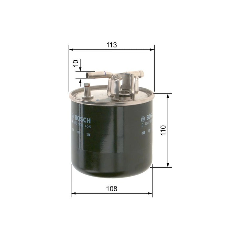 Bosch Fuel Filter Element fits Audi A8 D3 2003-2010 3.0 4.0 4.2
