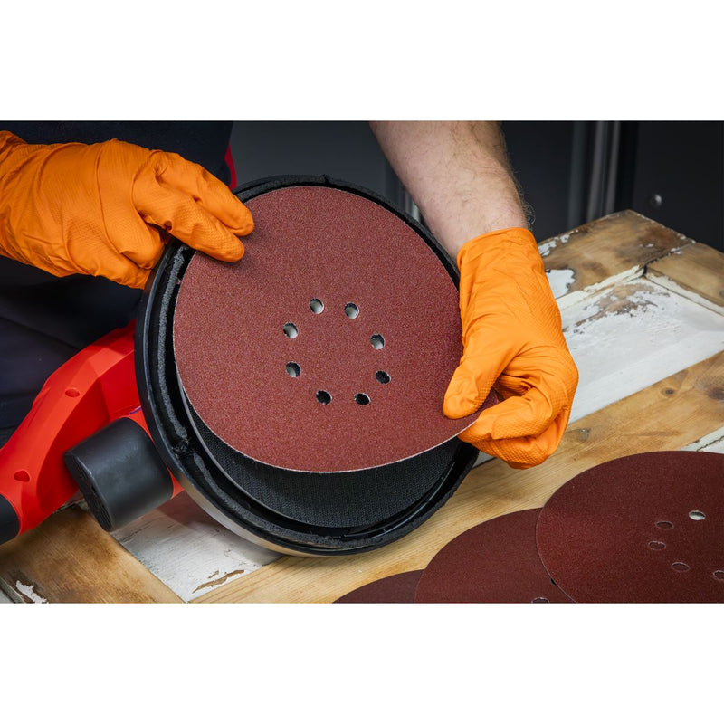 Sealey Hook-and-Loop Sanding Disc Set 225mm 5pc SSD05 Sealey - Dynamic Drive