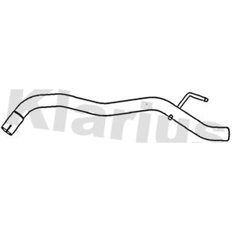 Klarius Exhaust Pipe OD fits Fiat 500 2010 on 0.9