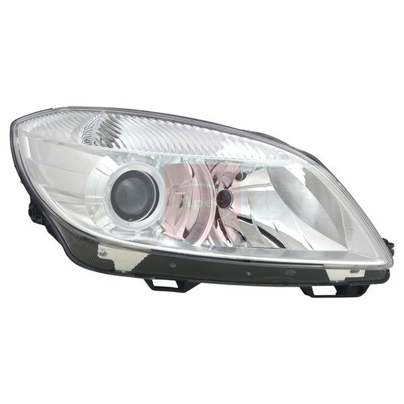 Apec Headlight Headlamp H7/H7 Left fits Skoda Fabia II 2006-2014 1.2 1.4 1.6 1.9