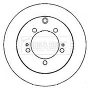 Borg & Beck Rear Brake Discs & Pads fits Mitsubishi Shogun Pinin I 1999-2007