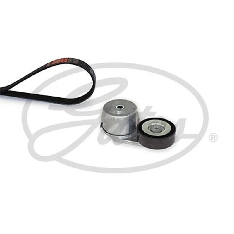 Gates V-Ribbed Belt Set fits Opel Karl 2015-2019 1.0