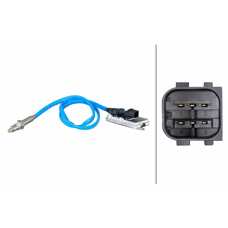 Hella NOx Nitrogen Oxide Sensor Exhaust Pin fits Man Hocl 2002-2014