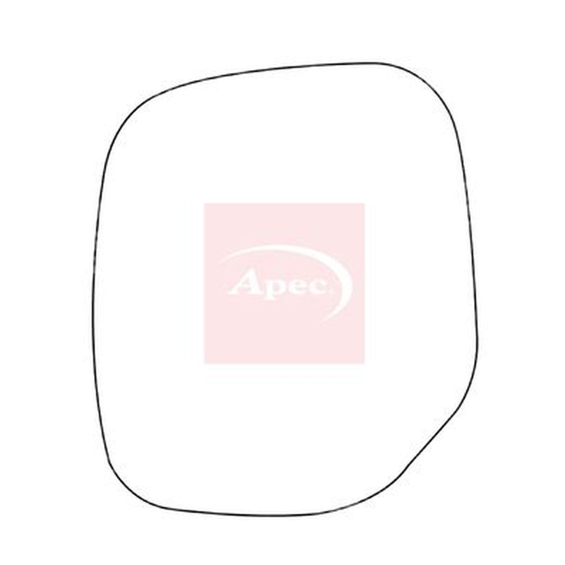 Apec Exterior Wing Mirror Glass Right fits Citroën Berlingo First 1996-2011