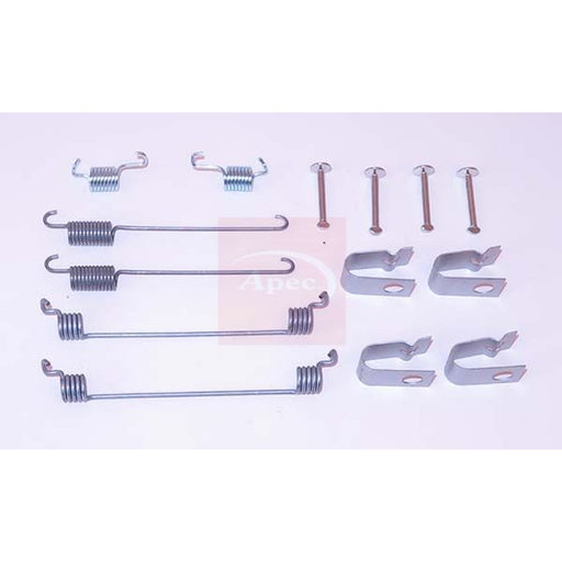 Apec Brake Shoe Accessory Kit Rear fits Nissan Pixo 2009 on 1.0