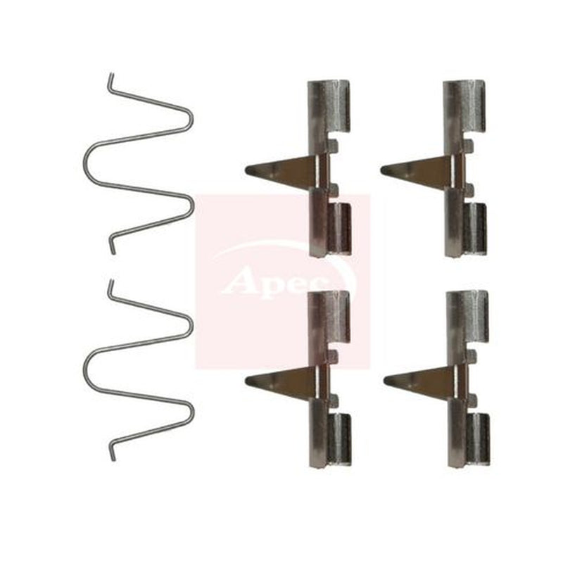 Apec Brake Pad Accessory Fitting Kit Rear fits Daihatsu Applause 1989-1997 1.6