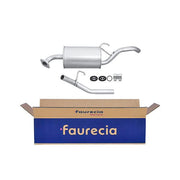 Hella End Silencer Rear fits Honda Hr-V 1999-2005 1.6