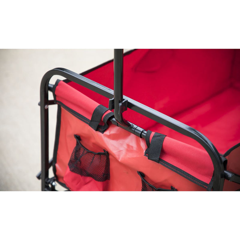 Sealey Canvas Trolley 70kg Capacity Folding CST802 Sealey - Dynamic Drive