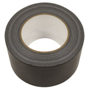 Sealey Duct Tape 75mm x 50m - Black DTB75 Sealey - Dynamic Drive