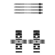 Mintex Brake Pad Accessory Fitting Kit Front fits Abarth 500 2008 on 1.4