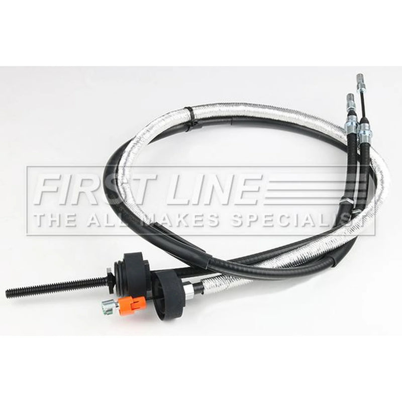 First Line Handbrake Cable Left Rear fits Ford Focus C-Max 2003-2007 1.6 1.8 2.0