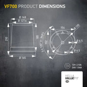 Hella Strobe-Type Beacon High
