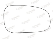 Summit Stick-On Standard Mirror Glass fits Honda Civic 96 to 01 RHS Summit - Bars 4 Cars