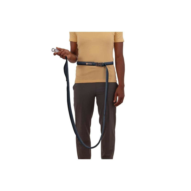 Ruffwear Roamer Bungee Dog Running Lead in Granite Grey (2.2 to 3.4m) Ruffwear - Bars 4 Cars