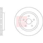 Apec Front & Rear Brake Discs & Pads fits Subaru Outback 2021 on 2.5