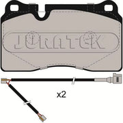Juratek Front Brake Vented Discs & Pads fits VW Touareg 2004-2018 3.0 3.6 4.2