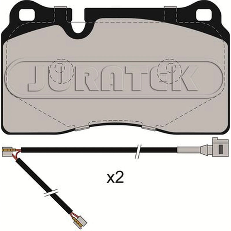 Juratek Front & Rear Pads fits Seat Leon Sc 2013-2016 2.0