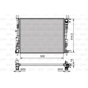 Valeo Engine Radiator 735634