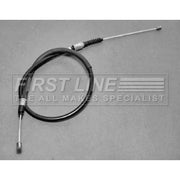 First Line Handbrake Cable Centre fits Opel Corsa C 2000-2009 1.4 1.7