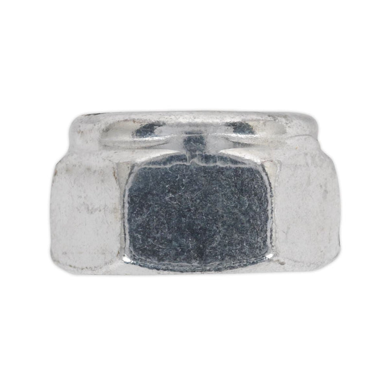 Sealey Nylon Locknut M5 Zinc Pack of 100 NLN5 Sealey - Dynamic Drive