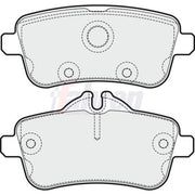 Fahren Rear Brake Pad Set FBP3726