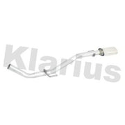 Klarius Exhaust Pipe OD fits Opel Adam 2012-2019 1.2