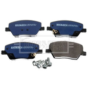 Borg & Beck Front & Rear Brake Discs & Pads fits Fiat Tipo 2016-2020 1.3 1.4