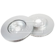 Borg & Beck 2 x Vented Brake Discs fits Toyota Avensis 2003-2008 2.0 2.4
