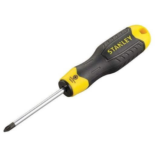 Stanley® Hand Tools Cushion Grip Screwdriver Pozidriv Tip PZ1 x 75mm STANLEY® Hand Tools - NN4 Online