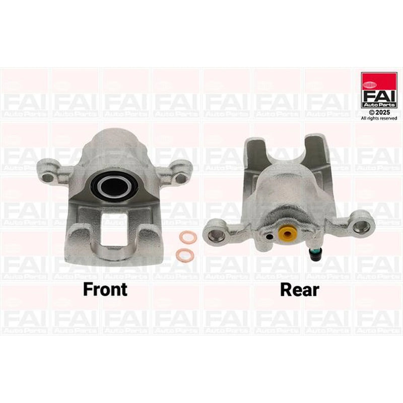 FAI Brake Caliper Assembly Rear Right fits Nissan X-Trail I 2001-2013