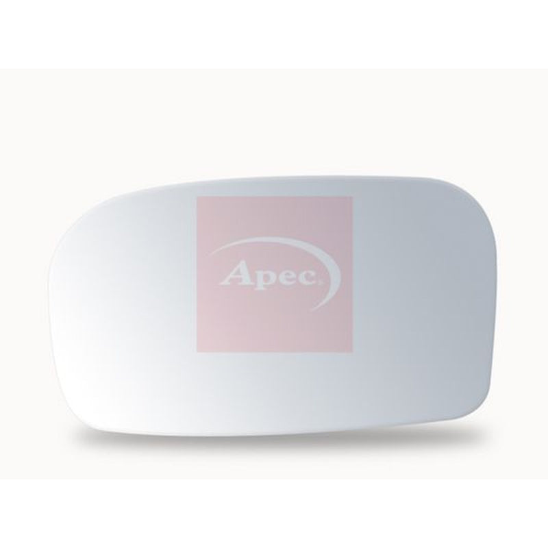 Apec Exterior Wing Mirror Glass Left fits Honda Civic VII 2000-2005