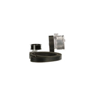 Gates V-Ribbed Belt Set fits Saab 9-3 1998-2003 2.0 2.3