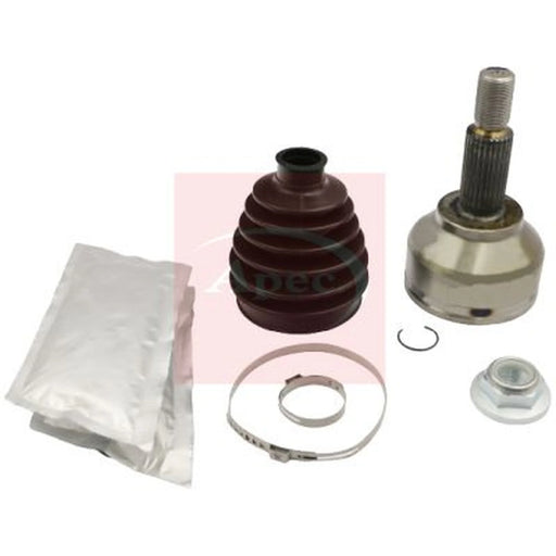Apec CV Axle Shaft Assembly Wheel Side ACV1048