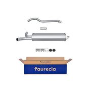 Hella End Silencer Rear fits Nissan Primastar 2001-2002 1.9