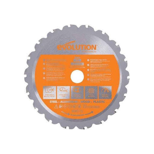 Evolution Multi-Material Saw Blade 165 x 20mm x 18T Evolution - Dynamic Drive