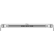 Juratek Brake Hydraulic Hose Line Rear fits VW California T6 Camper 2015-2019
