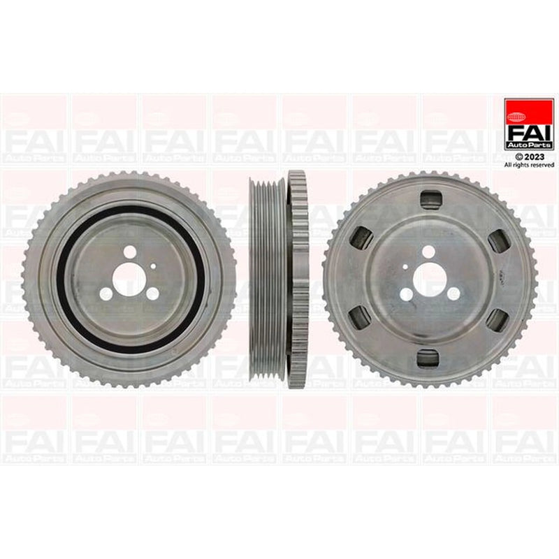 FAI Crank Shaft Belt Pulley fits Abarth 500 / 595 / 695 2008 on 1.4