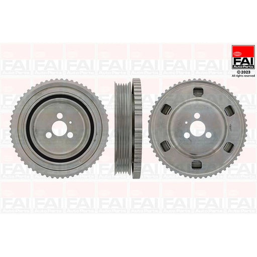 FAI Crank Shaft Belt Pulley fits Abarth 500 / 595 / 695 2008 on 1.4
