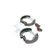Bosch Brake Shoe Set Axle Kit fits Chevrolet Spark 2010 on 1.0 1.2