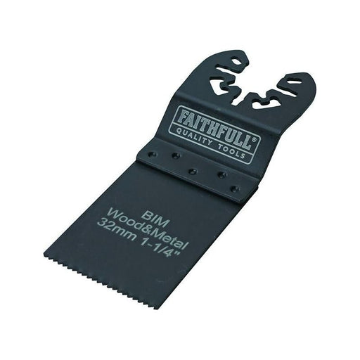 Faithfull Bi-Metal Flush Cut Wood/Metal Blade 32mm Faithfull - Dynamic Drive