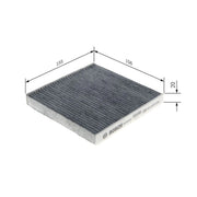 Bosch Cabin Air Filter (Pollen Filter) fits Daihatsu Sirion 2005-2013