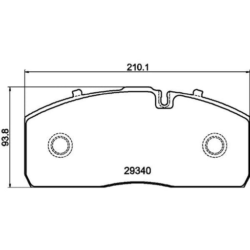 DON Brake Pad Set