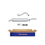 Hella End Silencer Rear fits Fiat 131 1978-1984 1.3 1.6
