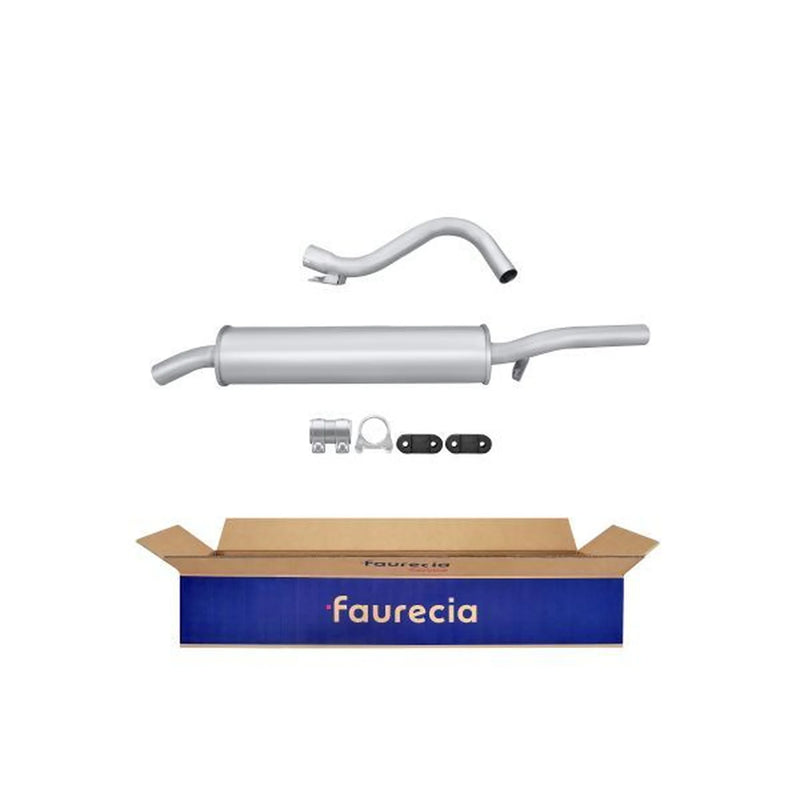 Hella End Silencer Rear fits Fiat 131 1978-1984 1.3 1.6