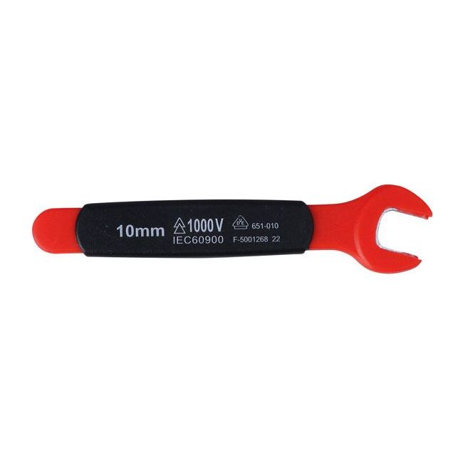 Laser Insulated Open Ended Spanner 10mm 8721 Laser - Dynamic Drive